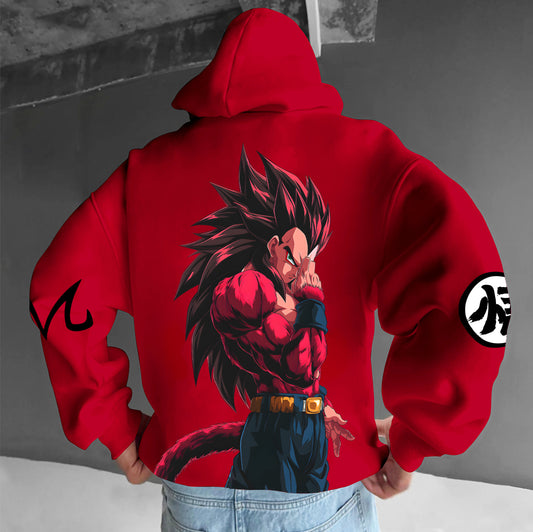 Unisex Anime Graphic Streetwear Vintage Hoodie